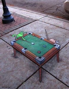 3D Trick Art by David Zinn 3 3D Trick Art by David Zinn 3
