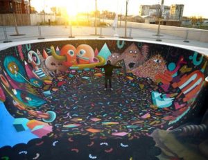 Skate Park Mural 6 Skate Park Mural 6