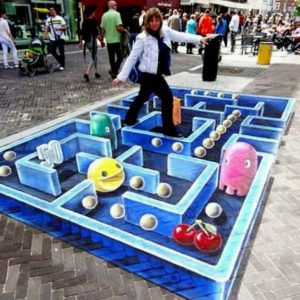 kid's world 3d trick art kid's world 3d trick art