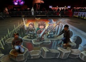 kid's world 3d trick art kid's world 3d trick art