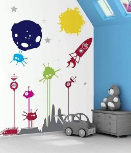 space mural