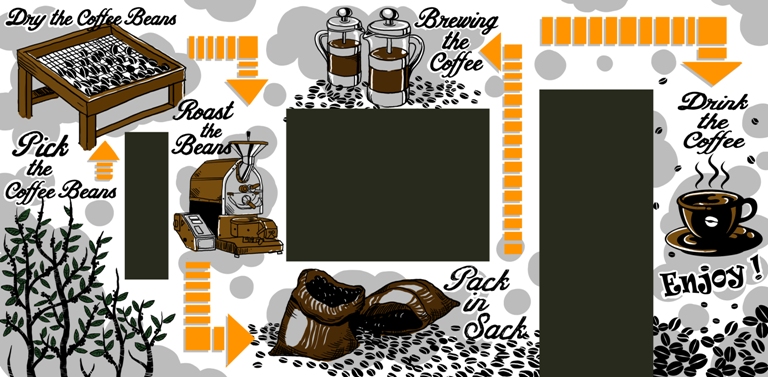 cafe illustration for cirebon cafe cafe illustration