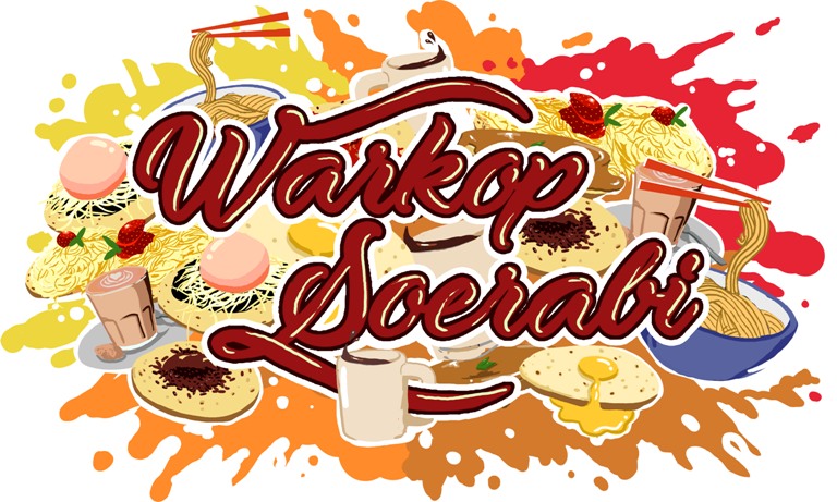 cafe illustration of warkoep soerabi cafe illustration