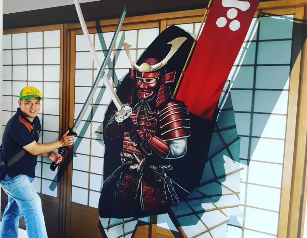 3D Trick Art Samurai
