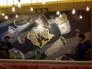 mural cafe doner kebab