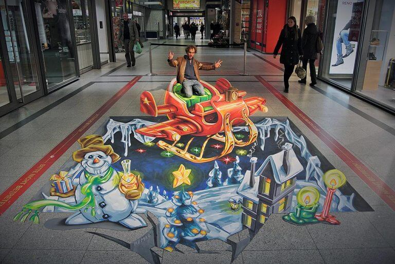 mural 3d christmas mural 3d christmas