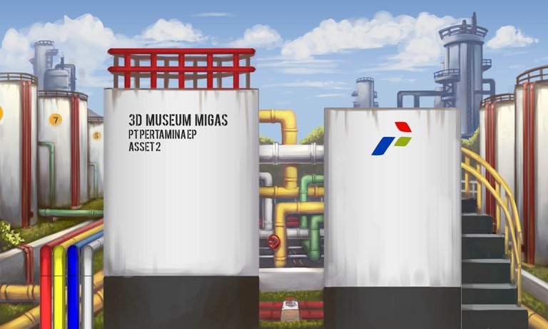 ilustrasi mural 3d