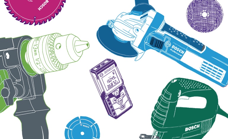 ilustrasi kantor bosch line art ilustrasi kantor