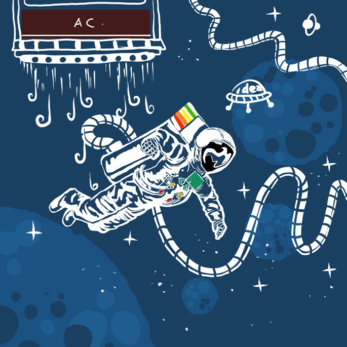 ilustrasi kantor