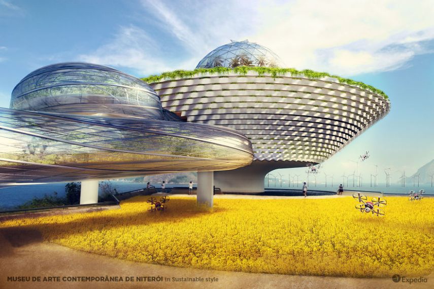 bangunan keren moma niteroi