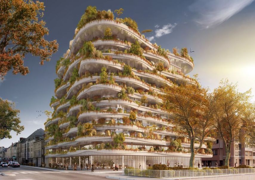 Melihat Keindahan Millennial Vertical Forest Karya Vincent Callebaut