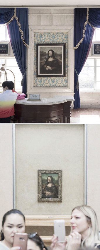 kemiripan bangunan ikonik di perancis dan cina