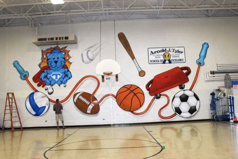 10 Ideas for School Mural to Make Cheerful Feeling in Your Classroom